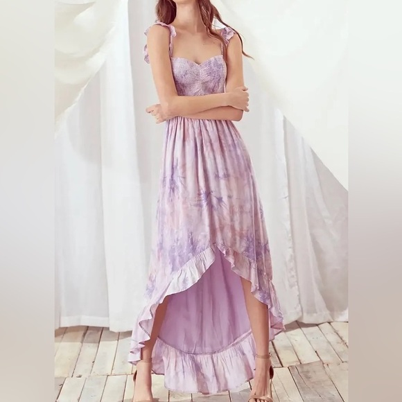 Tie-Dye High-Low Dress - Picture 2 of 6